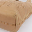 BOTTEGA VENETA INTRECCIATO Hand Bag Leather Beige Auth ep16232-14