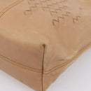 BOTTEGA VENETA INTRECCIATO Hand Bag Leather Beige Auth ep16232-16