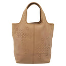 BOTTEGA VENETA INTRECCIATO Hand Bag Leather Beige Auth ep16232-13