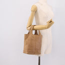 BOTTEGA VENETA INTRECCIATO Hand Bag Leather Beige Auth ep16232-22