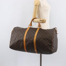 LOUIS VUITTON Monogram Keepall 55 Boston Bag M41424 LV Auth ep16241-24