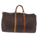 LOUIS VUITTON Monogram Keepall Bandouliere 50 Boston Bag M41416 LV Auth ep16245-13