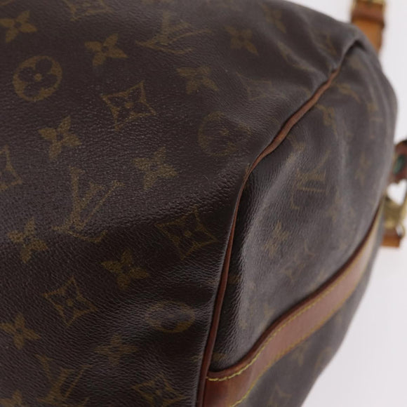 LOUIS VUITTON Monogram Keepall Bandouliere 50 Boston Bag M41416 LV Auth ep16245
