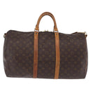 LOUIS VUITTON Monogram Keepall Bandouliere 50 Boston Bag M41416 LV Auth ep16245-2