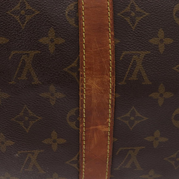 LOUIS VUITTON Monogram Keepall Bandouliere 50 Boston Bag M41416 LV Auth ep16245