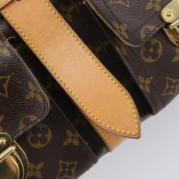 LOUIS VUITTON Monogram Manhattan GM Hand Bag M40025 LV Auth ep16246