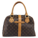 LOUIS VUITTON Monogram Manhattan GM Hand Bag M40025 LV Auth ep16246-2