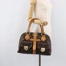 LOUIS VUITTON Monogram Manhattan GM Hand Bag M40025 LV Auth ep16246-31