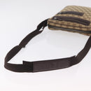 GUCCI GG Canvas Shoulder Bag Beige Silver 92551 Auth ep16248-7
