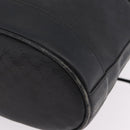 GUCCI Micro GG Supreme Shoulder Bag PVC Black Gold 001 86 0533 Auth ep16249-15