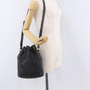 GUCCI Micro GG Supreme Shoulder Bag PVC Black Gold 001 86 0533 Auth ep16249-26