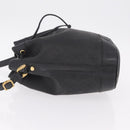 GUCCI Micro GG Supreme Shoulder Bag PVC Black Gold 001 86 0533 Auth ep16249-5