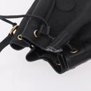 GUCCI Micro GG Supreme Shoulder Bag PVC Black Gold 001 86 0533 Auth ep16249-6