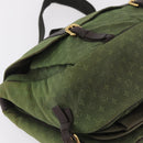 LOUIS VUITTON Monogram Mini Sac Maman Bag TST Khaki M42351 LV Auth ep16254-15