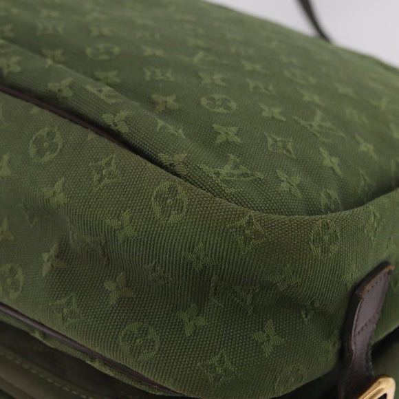 LOUIS VUITTON Monogram Mini Sac Maman Bag TST Khaki M42351 LV Auth ep16254