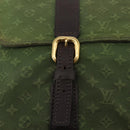 LOUIS VUITTON Monogram Mini Sac Maman Bag TST Khaki M42351 LV Auth ep16254-19