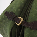 LOUIS VUITTON Monogram Mini Sac Maman Bag TST Khaki M42351 LV Auth ep16254-22