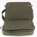 LOUIS VUITTON Monogram Mini Sac Maman Bag TST Khaki M42351 LV Auth ep16254-23