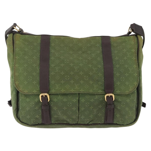 LOUIS VUITTON Monogram Mini Sac Maman Bag TST Khaki M42351 LV Auth ep16254