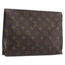 LOUIS VUITTON Monogram Poche Toilette 26 Pouch M47542 LV Auth ep16257-1