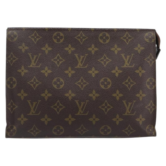 LOUIS VUITTON Monogram Poche Toilette 26 Pouch M47542 LV Auth ep16257