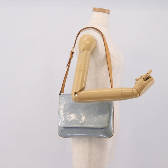 LOUIS VUITTON Monogram Vernis Thompson Street Bag Lavande M91009 Auth ep16258A
