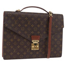 LOUIS VUITTON Monogram Porte Documents Bandouliere Bag M53338 LV Auth ep16259A-1