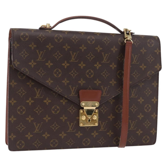LOUIS VUITTON Monogram Porte Documents Bandouliere Bag M53338 LV Auth ep16259A