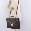 LOUIS VUITTON Monogram Porte Documents Bandouliere Bag M53338 LV Auth ep16259A-34