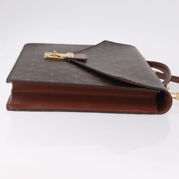 LOUIS VUITTON Monogram Porte Documents Bandouliere Bag M53338 LV Auth ep16259A