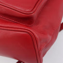 GUCCI Bamboo Backpack Leather Red Gold 003 2058 0016 Auth ep16261-16