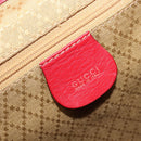GUCCI Bamboo Backpack Leather Red Gold 003 2058 0016 Auth ep16261-23