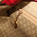 GUCCI Bamboo Backpack Leather Red Gold 003 2058 0016 Auth ep16261-26