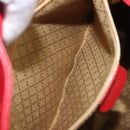 GUCCI Bamboo Backpack Leather Red Gold 003 2058 0016 Auth ep16261-27