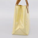 LOUIS VUITTON Monogram Vernis Reade PM Hand Bag Gris M91145 LV Auth ep16265-3
