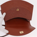 LOUIS VUITTON Epi Tilsitt Pouch Brown M52603 LV Auth ep16268A-21