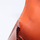 LOUIS VUITTON Epi Tilsitt Pouch Brown M52603 LV Auth ep16268A-26