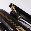 LOUIS VUITTON Monogram Vernis Alma BB Hand Bag Amarante M91678 LV Auth ep16271-18
