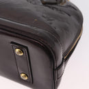 LOUIS VUITTON Monogram Vernis Alma BB Hand Bag Amarante M91678 LV Auth ep16271-23