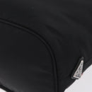 PRADA Hand Bag Nylon Black Silver Auth ep16275V-17