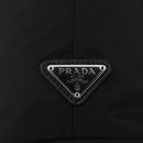 PRADA Hand Bag Nylon Black Silver Auth ep16275V-18