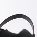 PRADA Hand Bag Nylon Black Silver Auth ep16275V-8