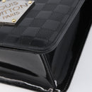 LOUIS VUITTON Damier Vernis Club Shoulder Bag Black M92127 LV Auth ep16276V-15