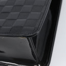 LOUIS VUITTON Damier Vernis Club Shoulder Bag Black M92127 LV Auth ep16276V-17