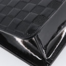 LOUIS VUITTON Damier Vernis Club Shoulder Bag Black M92127 LV Auth ep16276V-18