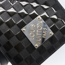 LOUIS VUITTON Damier Vernis Club Shoulder Bag Black M92127 LV Auth ep16276V-19
