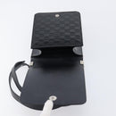 LOUIS VUITTON Damier Vernis Club Shoulder Bag Black M92127 LV Auth ep16276V-20