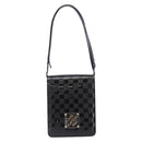 LOUIS VUITTON Damier Vernis Club Shoulder Bag Black M92127 LV Auth ep16276V-13