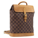LOUIS VUITTON Damier Ebene Arlucan Backpack N99038 LV Auth ep16278-1