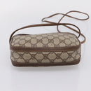 GUCCI GG Supreme Shoulder Bag PVC Beige Gold Auth ep16279-9